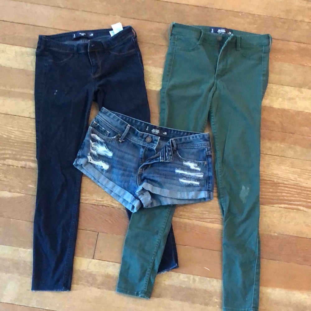 Hollister jean bundle size 3